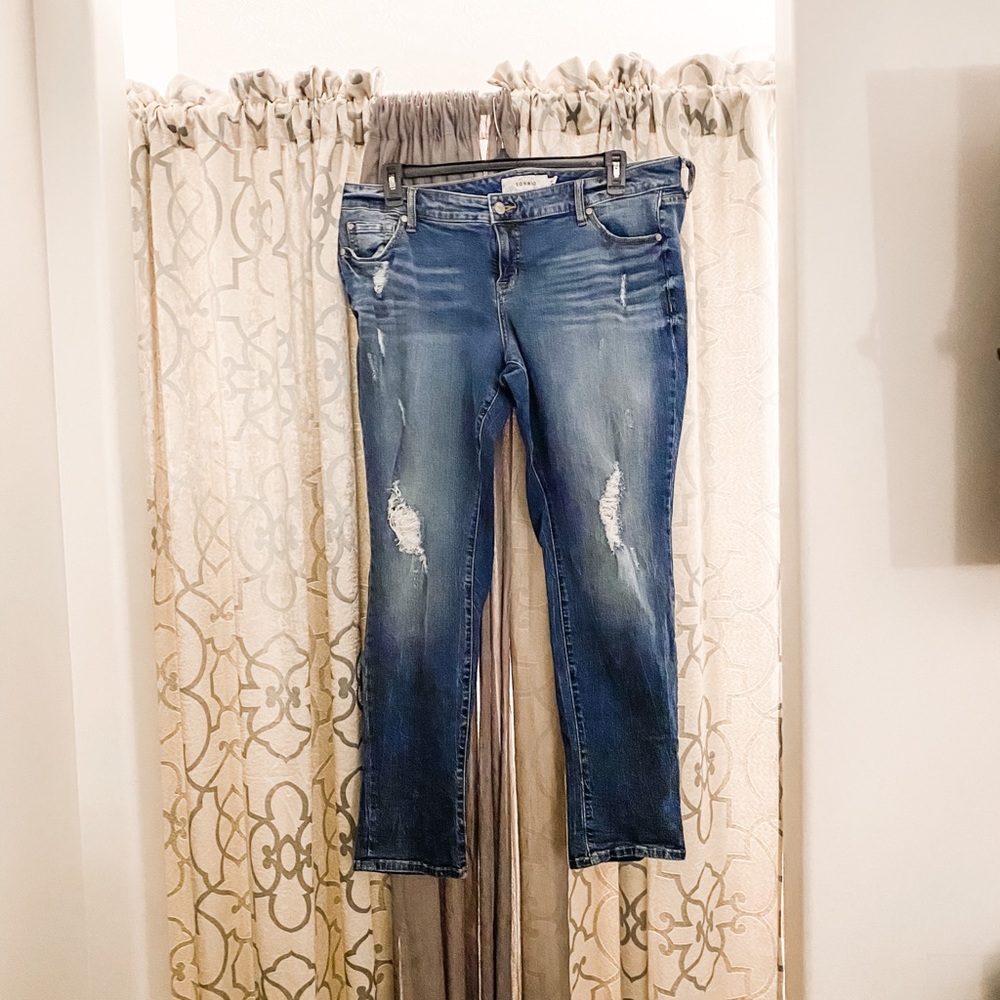 Torrid crop Jean